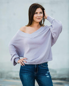 All About Lavender Top