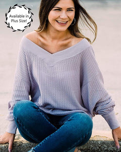 All About Lavender Top