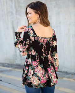 Breezy Blooms Top