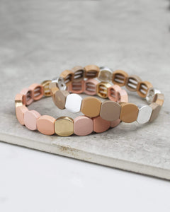 Peachy Heart Bracelet