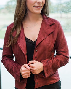 Suede This Way Jacket